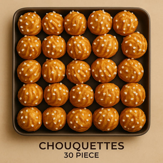 Chouquettes – Big Tray of 30 | Saveurs de Paris